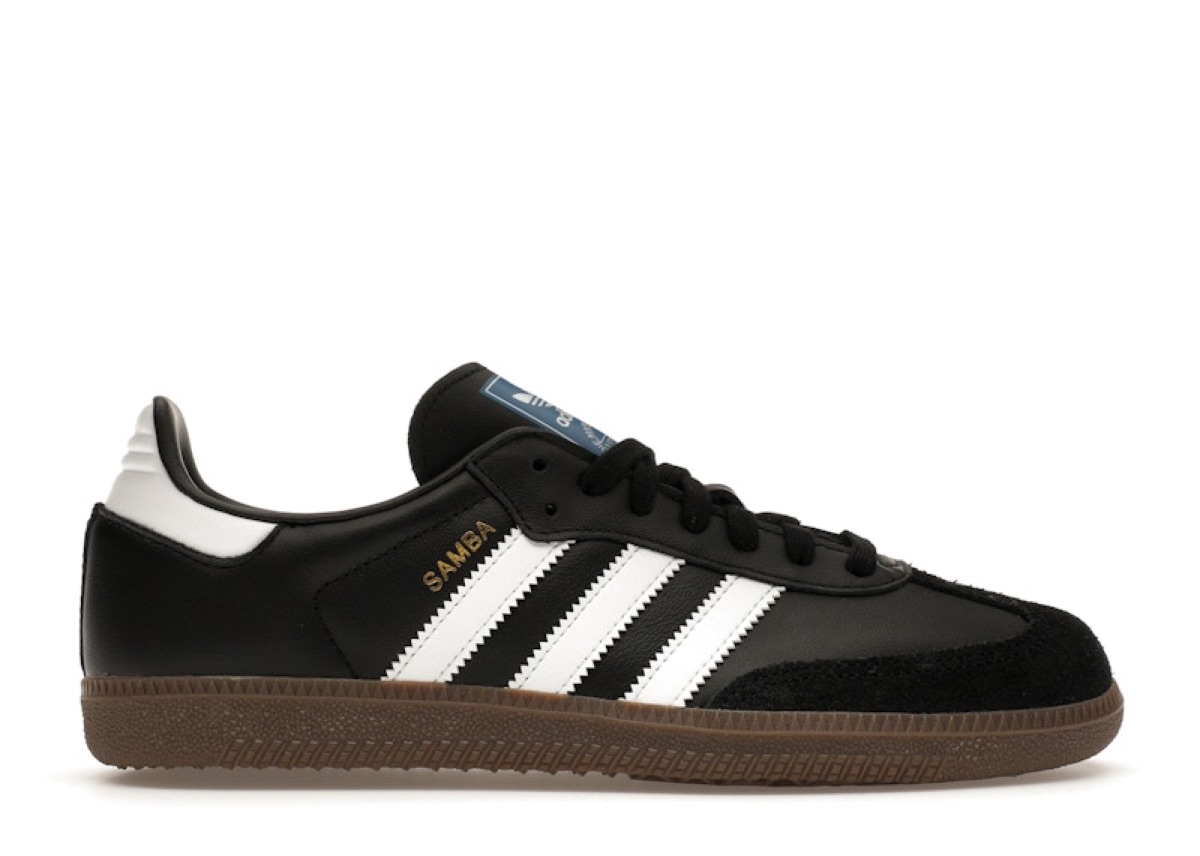 Adidas Samba OG — Black / White / Gum (Women's) delivered to Seminyak
