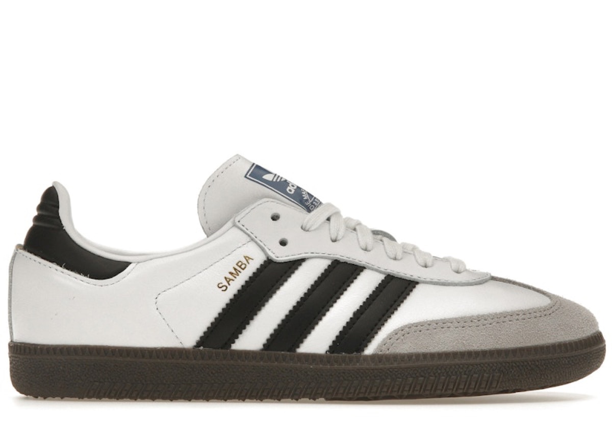 Adidas Samba OG — Cloud White / Core Black — Adidas Samba
