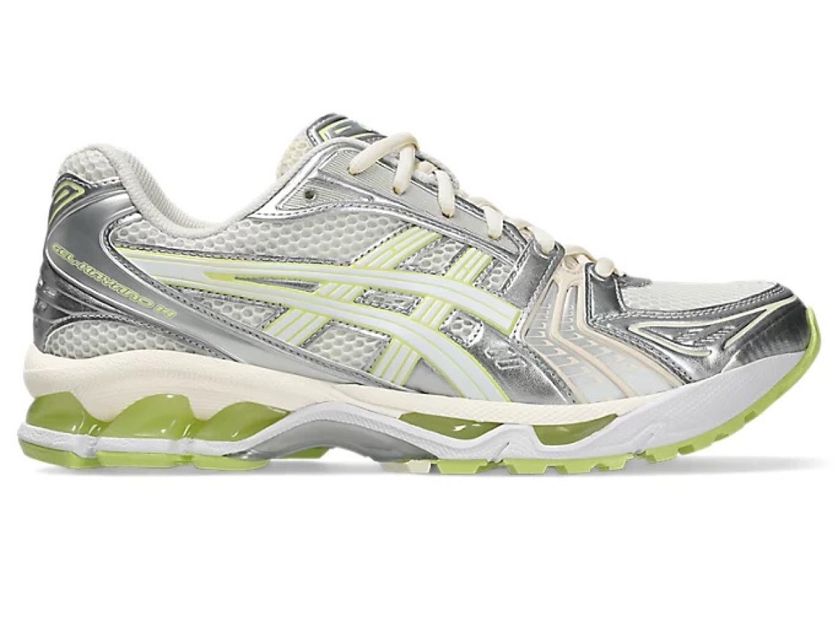 Asics GEL-Kayano 14 — Cream/Pistachio delivered to Kuta