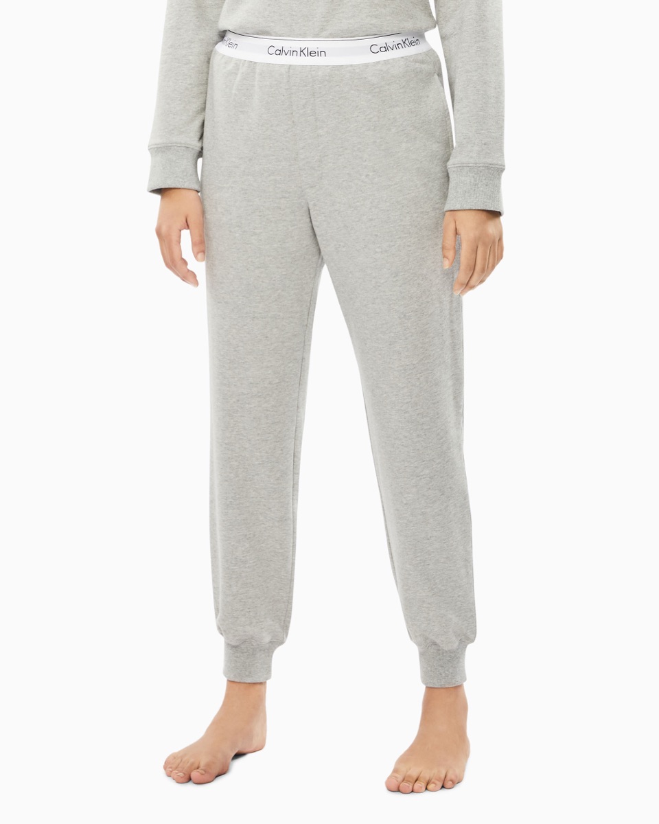 Calvin Klein Modern Cotton Lounge Pant — Grey Heather — Calvin Klein Modern Cotton Lounge Modal Blend