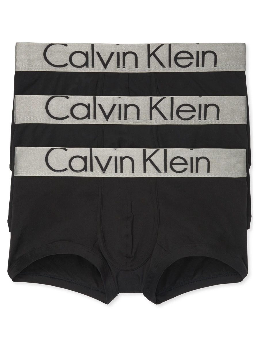 Calvin Klein Steel Micro Trunk — Black (3-pack) delivered to Kuta