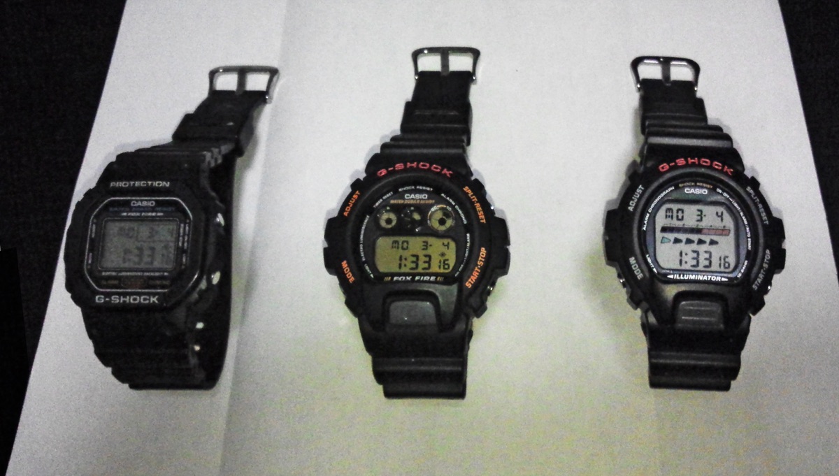 Casio G-Shock DW-5600 — Military Mod delivered to Kuta