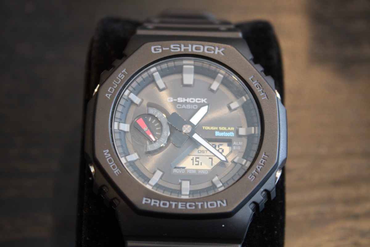 Casio G-Shock GA-2100-1A — 'CasiOak' All Black delivered to Kuta