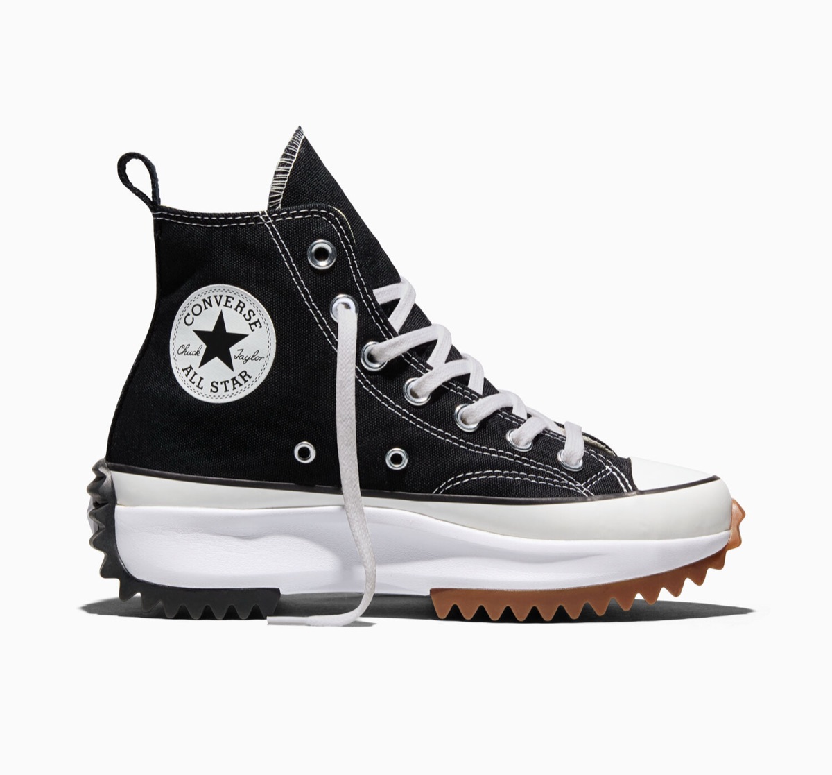 Converse Run Star Hike Hi — White — Converse Run Star Hike Canvas