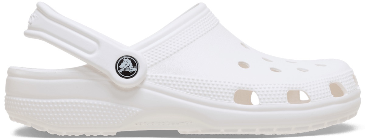 Crocs Classic Clog — White delivered to Ubud