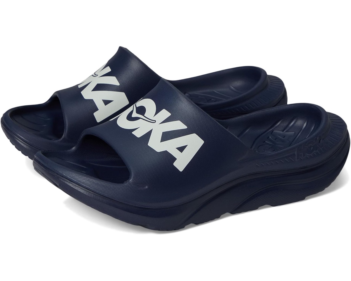 Hoka Clifton L Suede — Varsity Navy/White — Hoka Clifton Leather