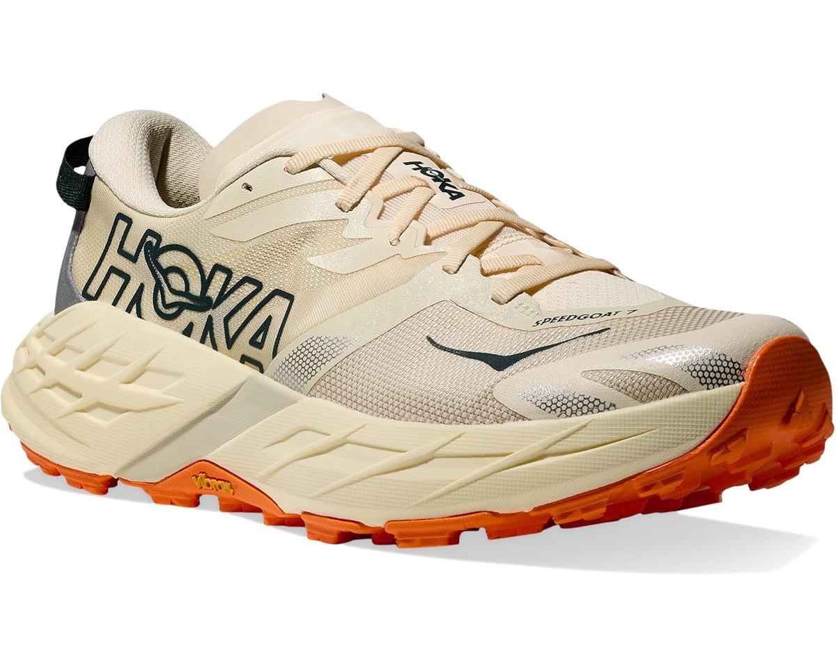 Hoka Speedgoat 7 — Vintage Yellow/Turmeric — Hoka Speedgoat Mesh