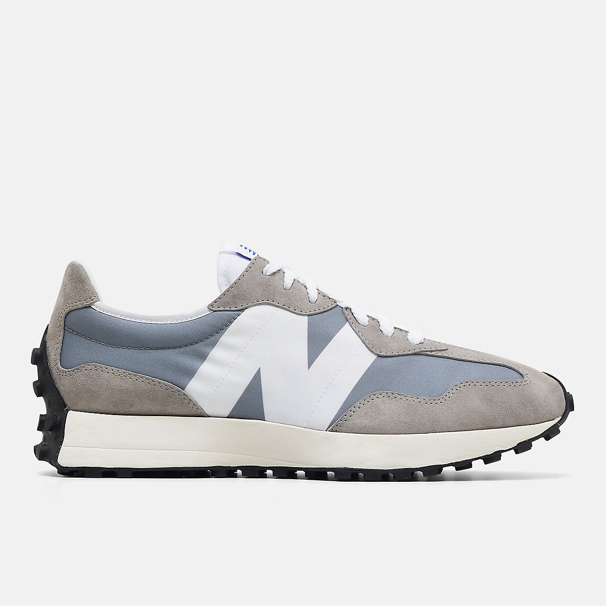 New Balance 327 — Castlerock / Mushroom — New Balance 327 Suede