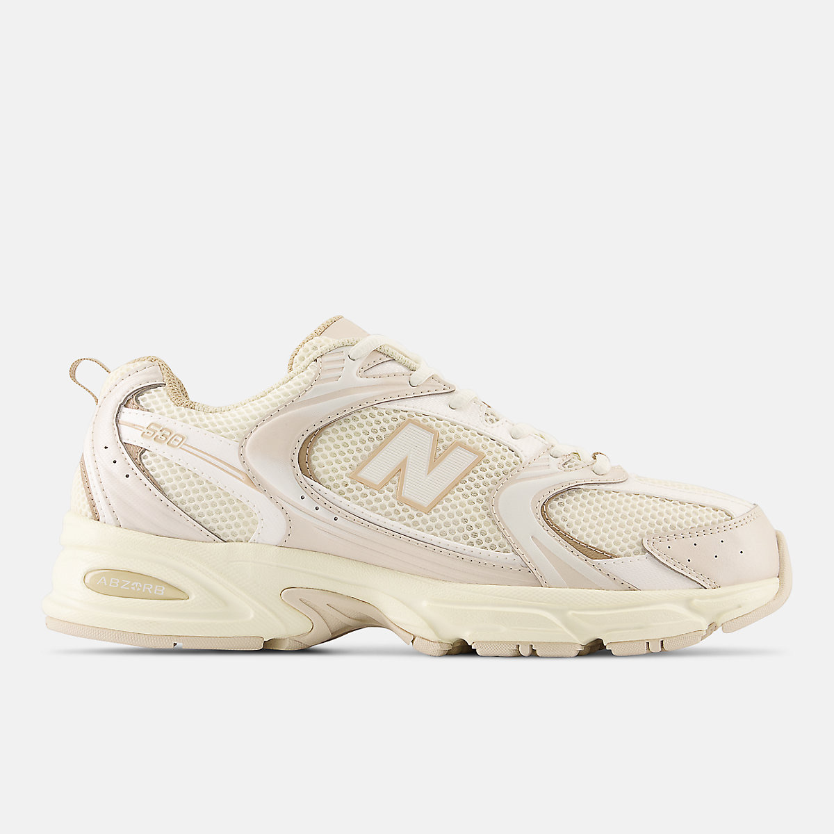 New Balance 530 — White / Natural — New Balance 530 Mesh