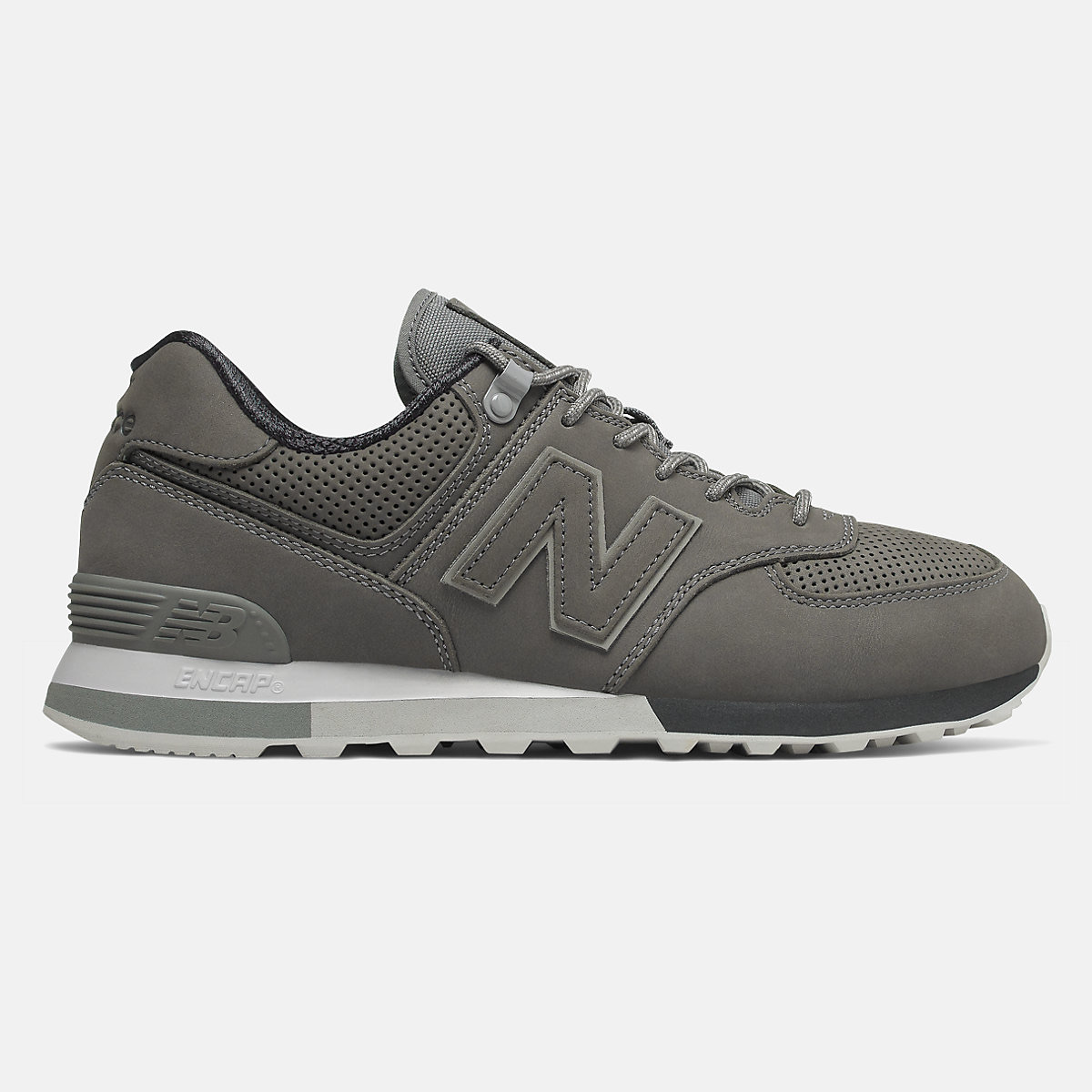New Balance 574 — Evergreen / Navy — New Balance 574 Suede