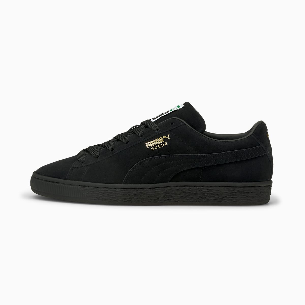 Puma Suede Classic XXI — Triple Black delivered to Kuta