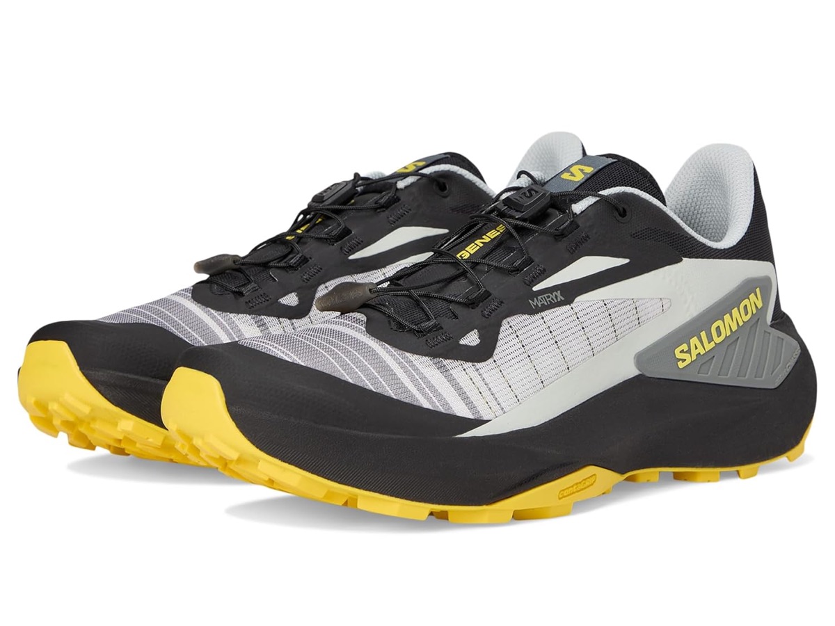 Salomon Genesis — Black / Metal / Incaberry — Salomon Genesis Mesh