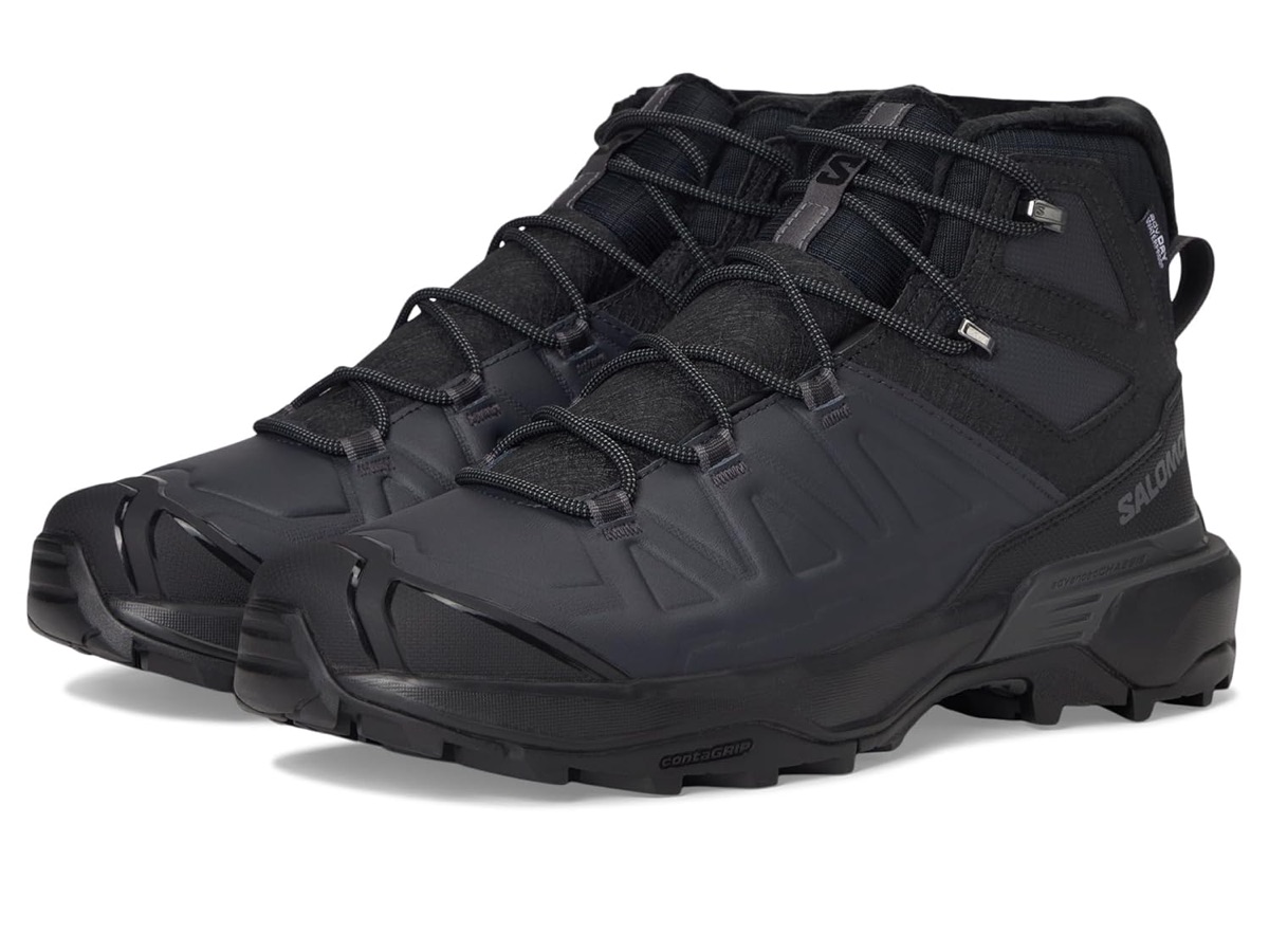 Salomon X Ultra Snowpilot — Black / Phantom / Castlerock — Salomon X Ultra Snowpilot Synthetic