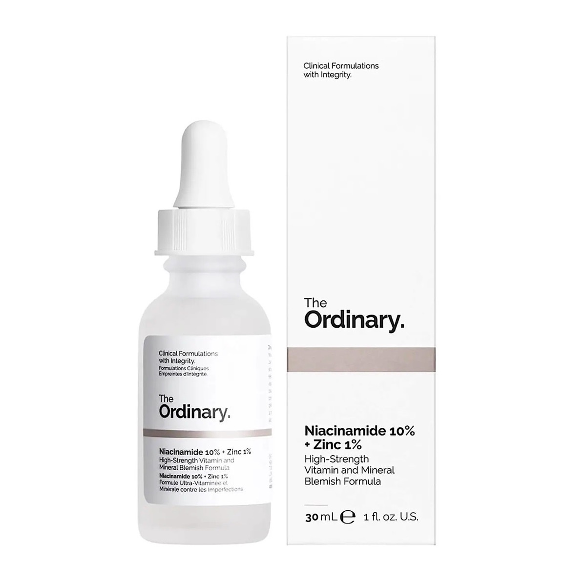 The Ordinary Niacinamide 10% + Zinc 1% — The Ordinary Skincare Serum