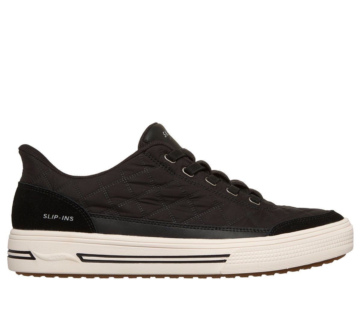 Skechers Slip-ins: Arch Fit Arcade — Black — Skechers Arch Fit Mesh