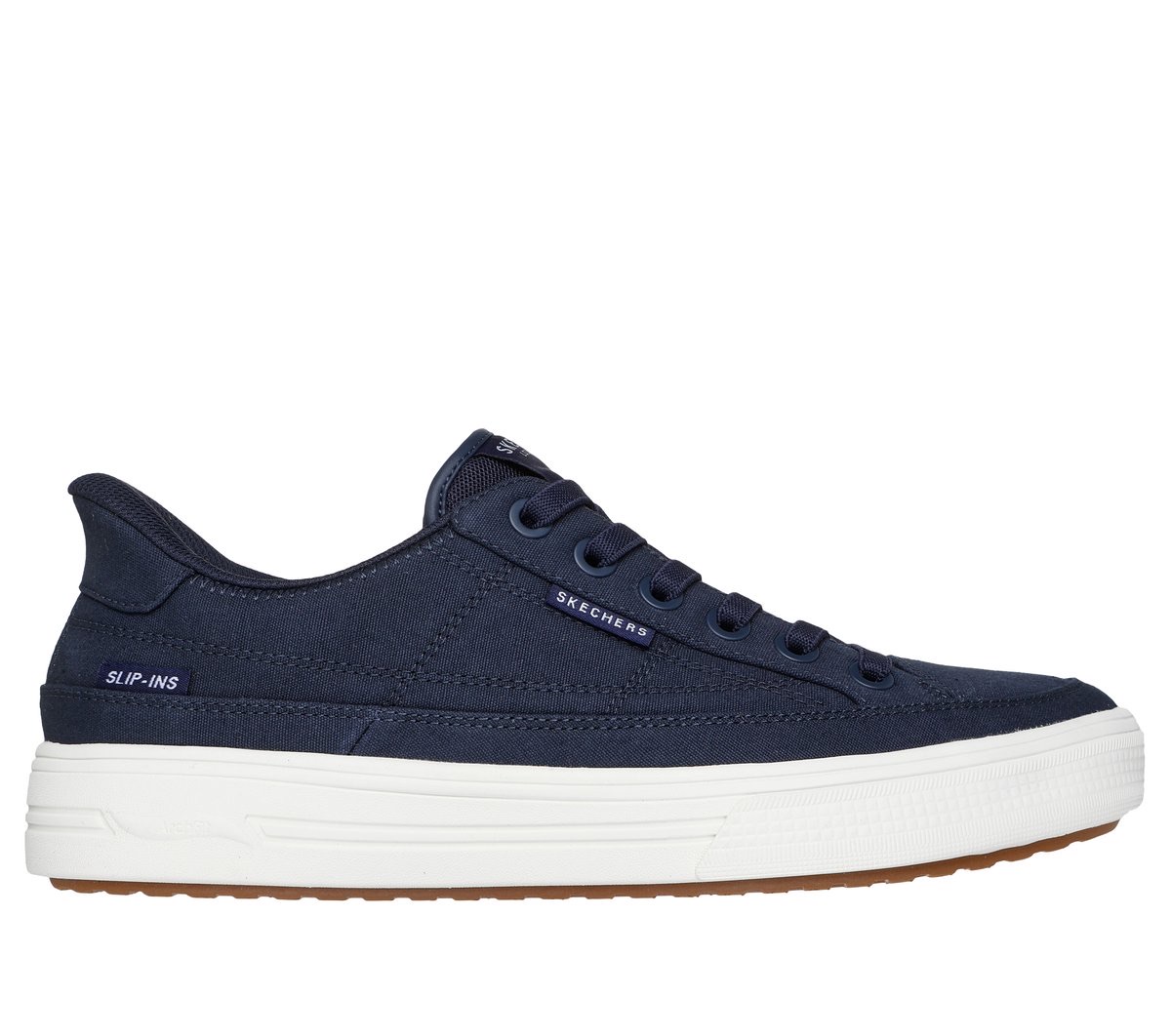 Skechers Slip-ins: Arch Fit Arcade — Navy — Skechers Arch Fit Mesh