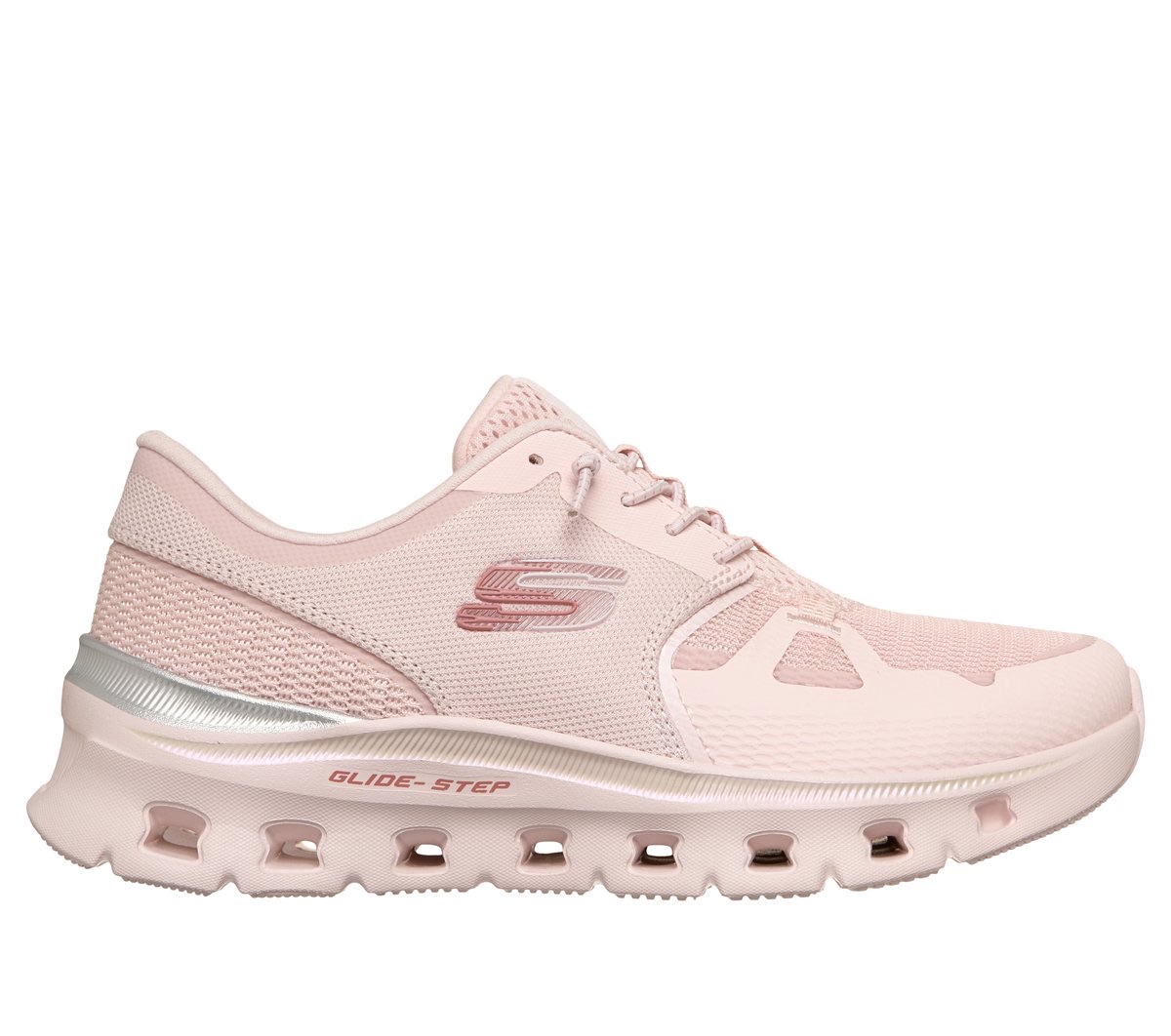 Skechers Glide-Step Pro: Mommy & Me Rosy Glow — Blush — Skechers Glide-Step Mesh