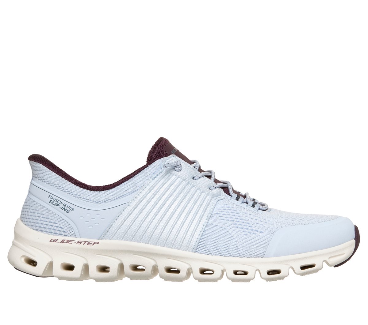 Skechers Slip-ins: Glide-Step Stargaze — Light Blue — Skechers Slip-Ins Mesh