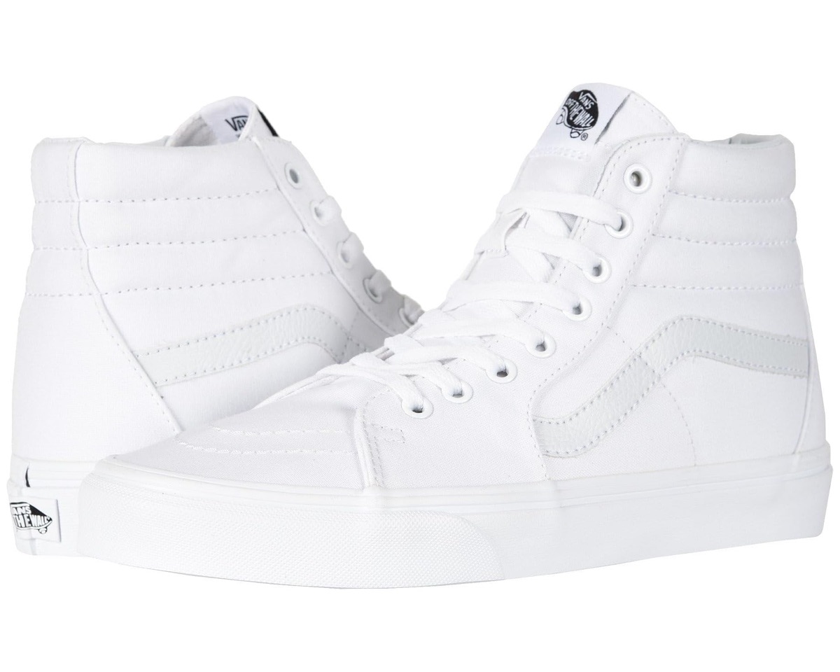 Vans Sk8-Hi — True White delivered to Sanur