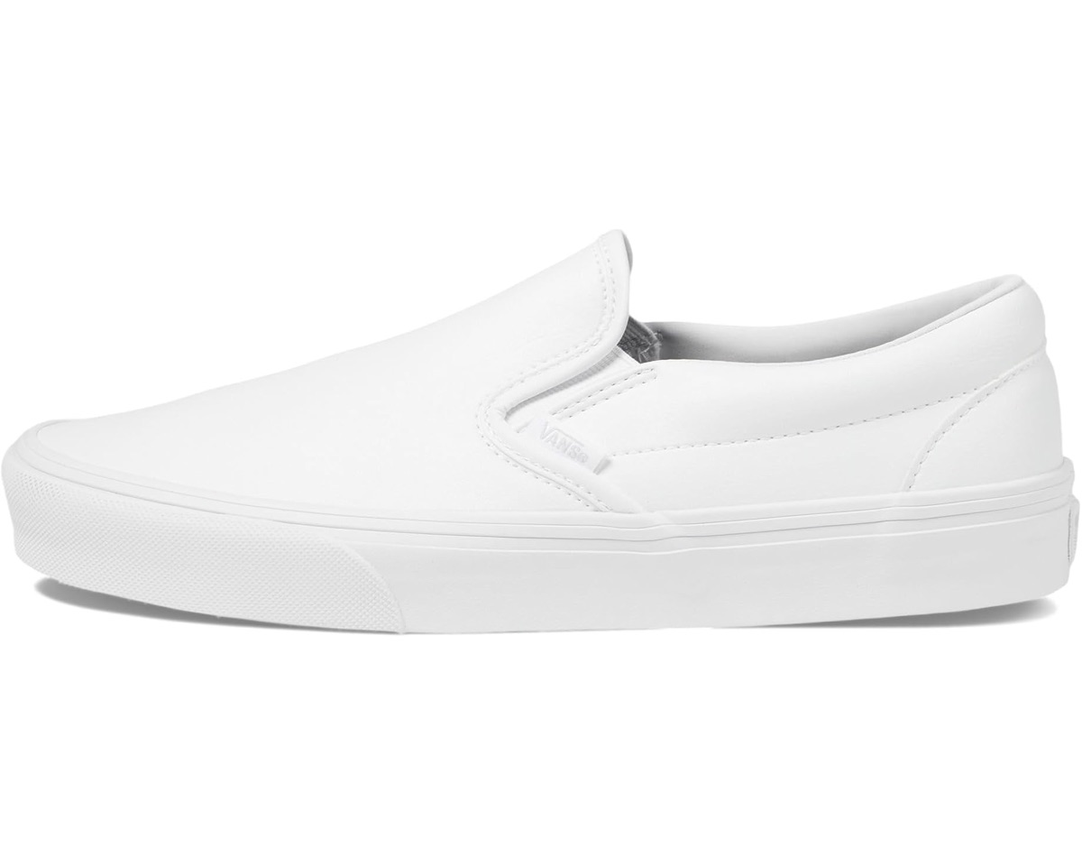 Vans Classic Slip-On — Tumble White — Vans Slip-On Canvas