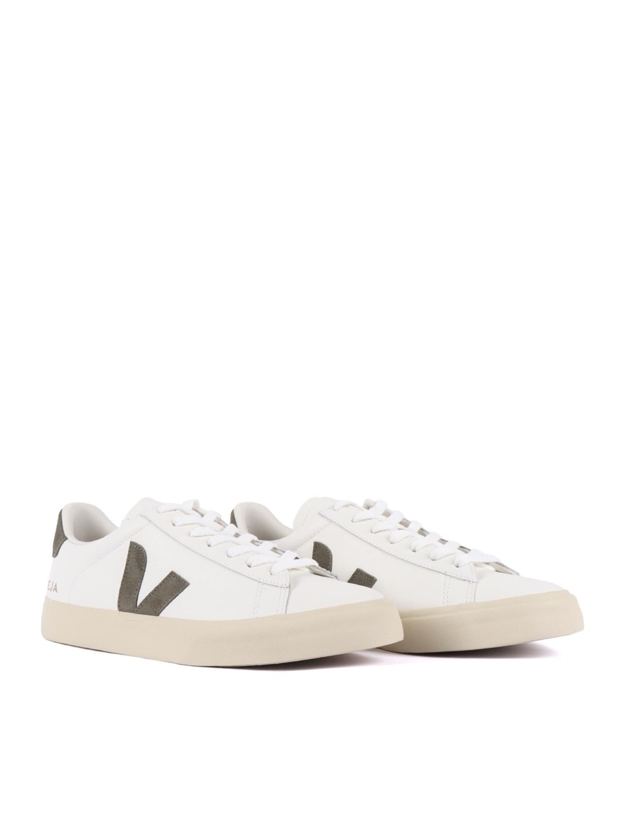 Veja Campo — Canvas White / Kaki — Veja Campo Organic Cotton