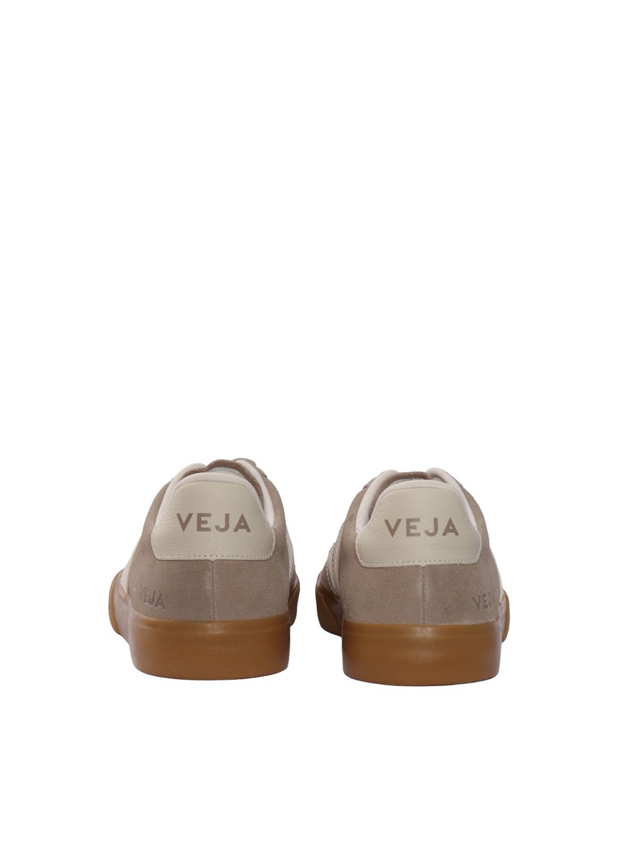 Veja Campo — Suede Taupe / Pierre — Veja Campo Suede