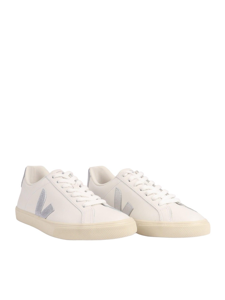 Veja Esplar — Logo Leather White — Veja Esplar ChromeFree Leather